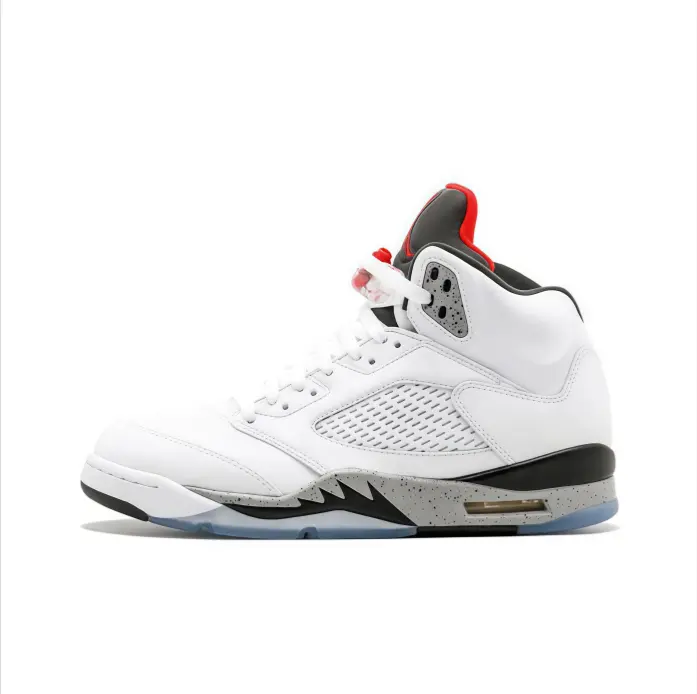 High top leather basketball sneakers white black speckle jagged midsole translucent icy outsole upper viral daily ootd cushioned insole arch support wide fit travel walking lightweight non slip festival must have unisex casual street footwear