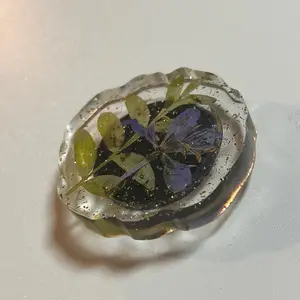 Limited edition pressed PNW wildflower magnet