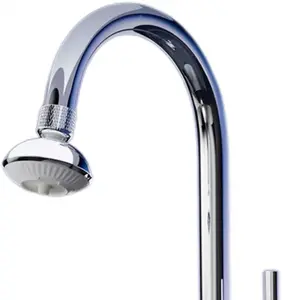 Anti-Splash Faucet Aerator|360 Swivel & Anti-Clog Design| Turbo Pressure Boost|No-Tool Installation | Universal Fitfor Kitchen & Bathroom 1