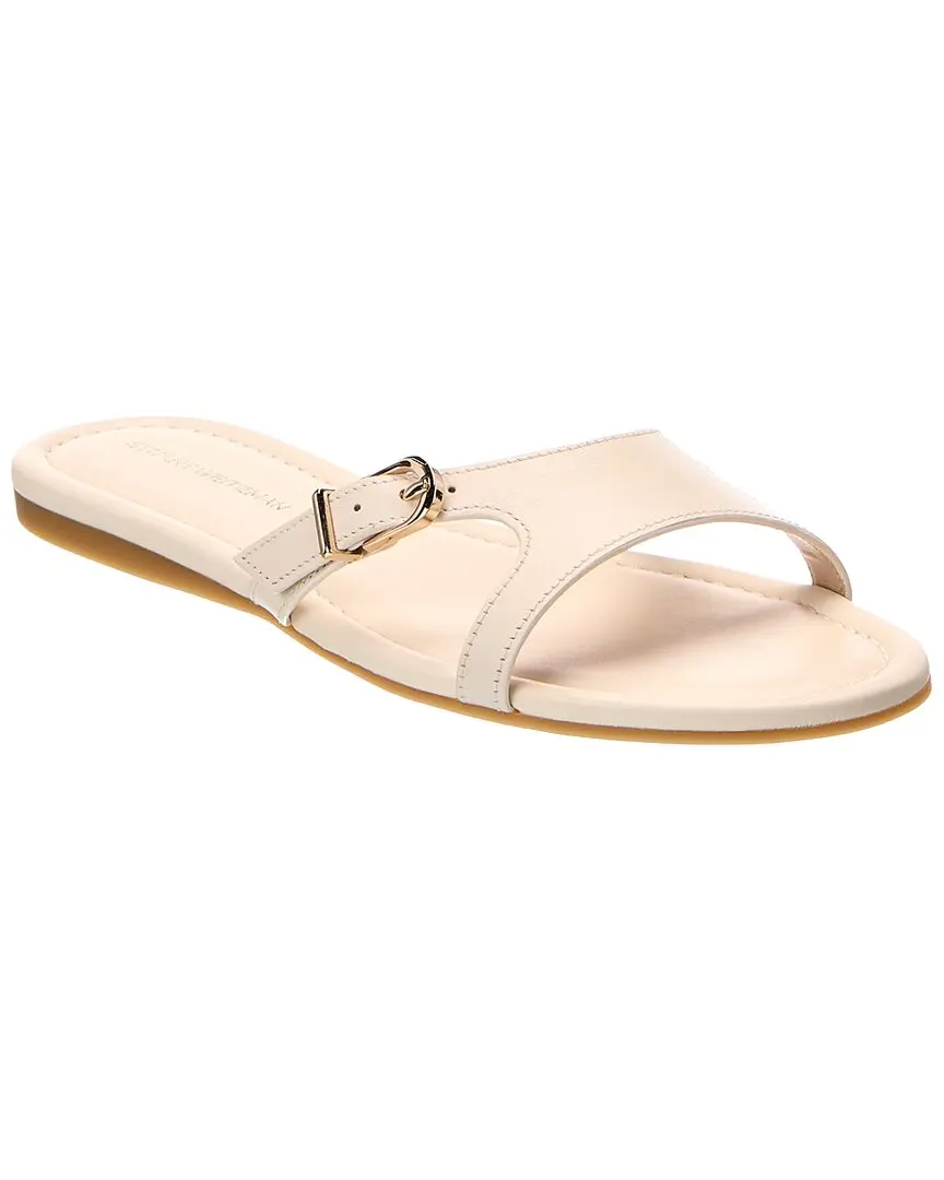 Stuart Weitzman Irene Leather Slide