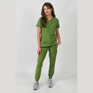Olivia | Women's 4 Pocket Top Gathered Jogger Pants Set
