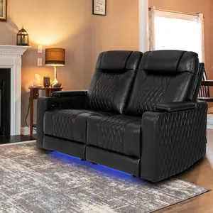 Power Reclining Loveseat,Home Theater Seating, HTS830