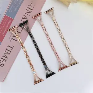 Girouette Smart Watch Band, 1 Count Fashionable Watch Band for Women, Wearable Accessories Compatible with Apple Watch Band