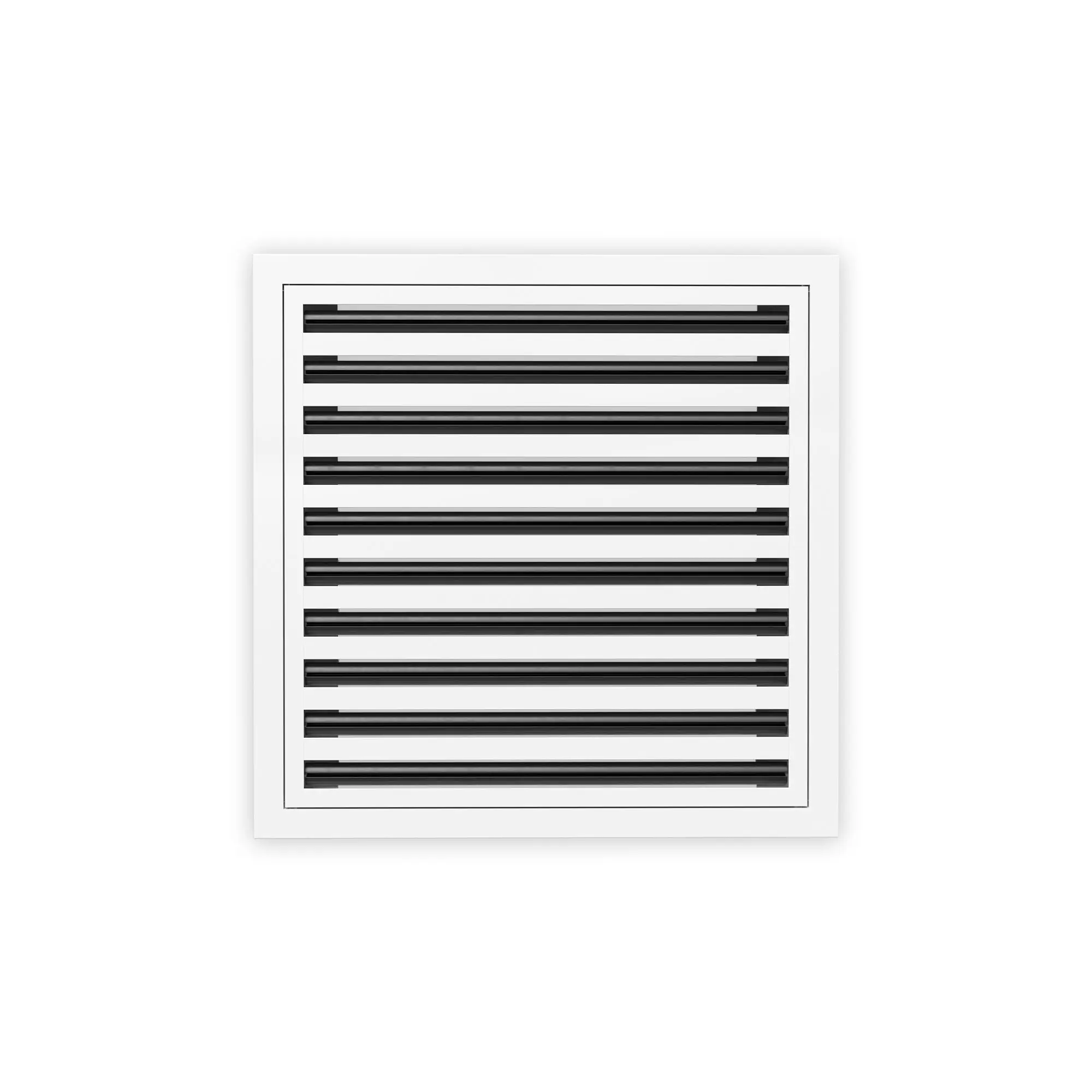 18 Inch - 10 Slot Linear Slot Diffusers - Modern AC Grilles - White