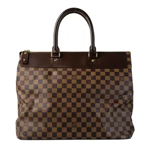 Pre-owned Louis Vuitton Coated Canvas Shoulder Bags Greenwich PM Damier Ebene L26012707