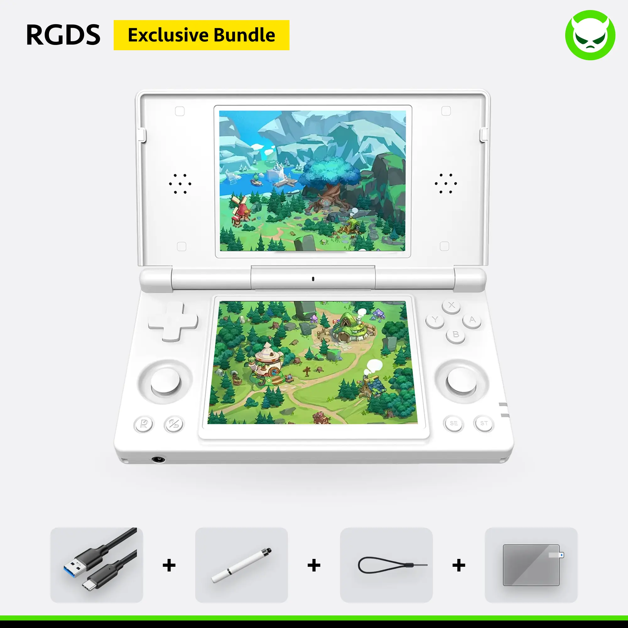 Anbernic RG DS【Buy 1 Get 1 Capacitive Stylus + 1 Lanyard + 2
