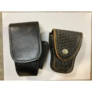 Used Leather Handcuff Holders