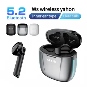 Bluetooth 5.2 TWS Earbuds: 360° Stereo & Zero - Latency – Gaming/Listening Essential