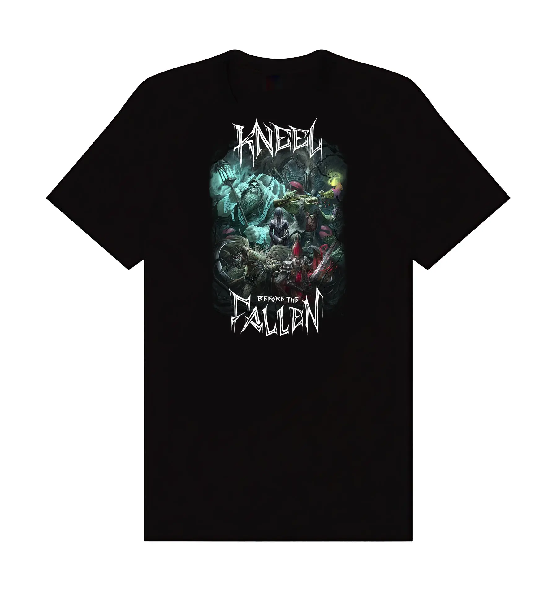 Kneel Before The Fallen Heavy Metal Touring Tee