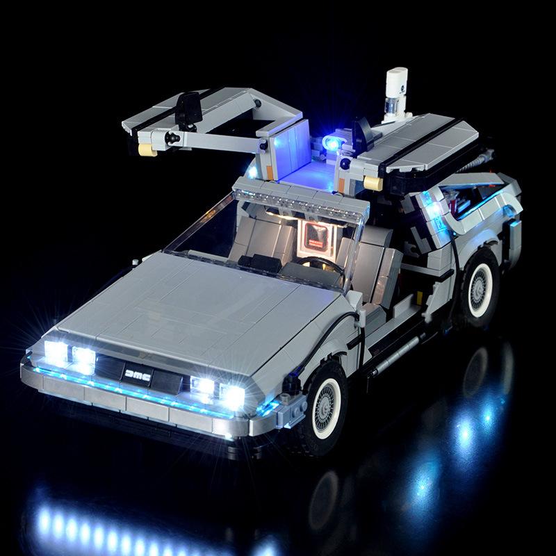 LYBMTWF LED Lighting Kit for lego 10300 Back to the Future Time Machine Racing Car Building Block Model (NOT Include The Model Bricks)