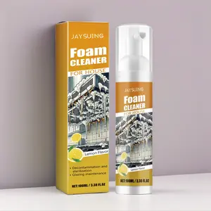 Household All-Purpose Foam Degreaser Spray, Multi-Surface Cleaner for Kitchen & Living Area