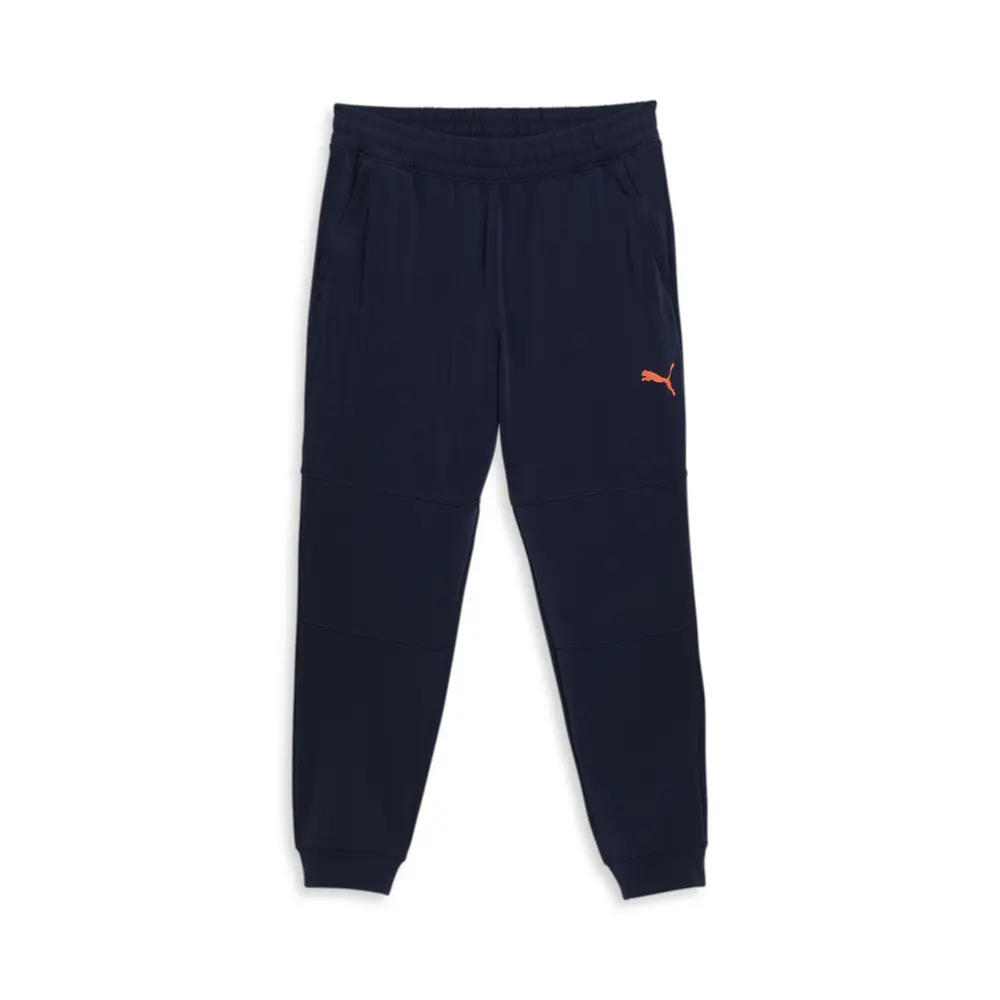 PUMA Mens Fit Double Knit Joggers Casual Comfort Technology - Blue