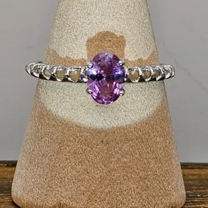 Alexandrite Oval Ring