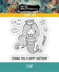 Fishing You | 3x3 Stamp