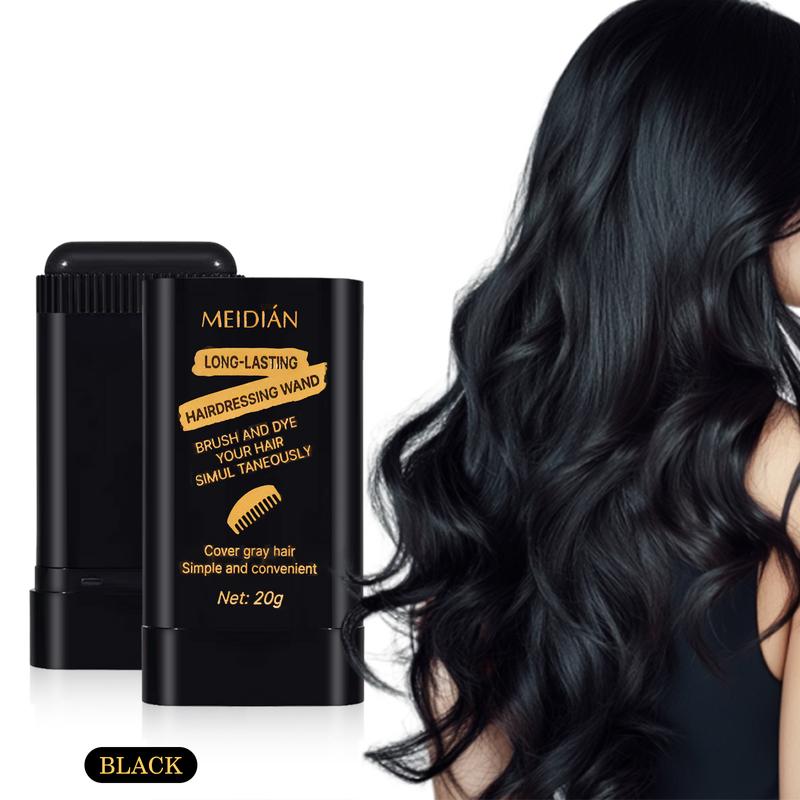 【BUY 1 GET 1】Temporary Hair Dye Comb Hair Color Comb Portable for Quick Touch - Ups, Easy to Color,Covers Gray Hair Haircare Ash Brown Blonde Balayage