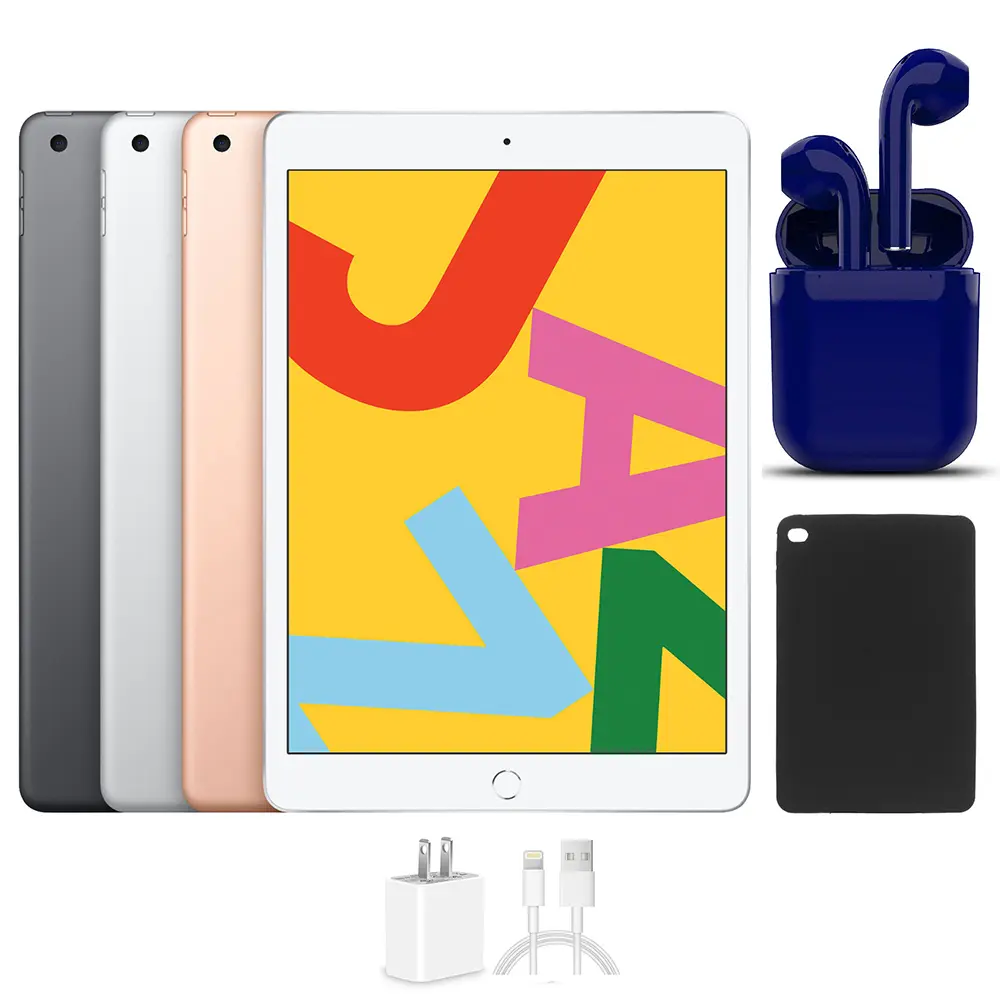 Refurbished Apple iPad 10.2-Inch, 32GB-128GB, Wi-Fi Only, All Colors, Bundled (Excellent) Refurbished Apple iPad 10.2-Inch, 32GB-128GB, Wi-Fi Only, All Colors, Bundled (Excellent)