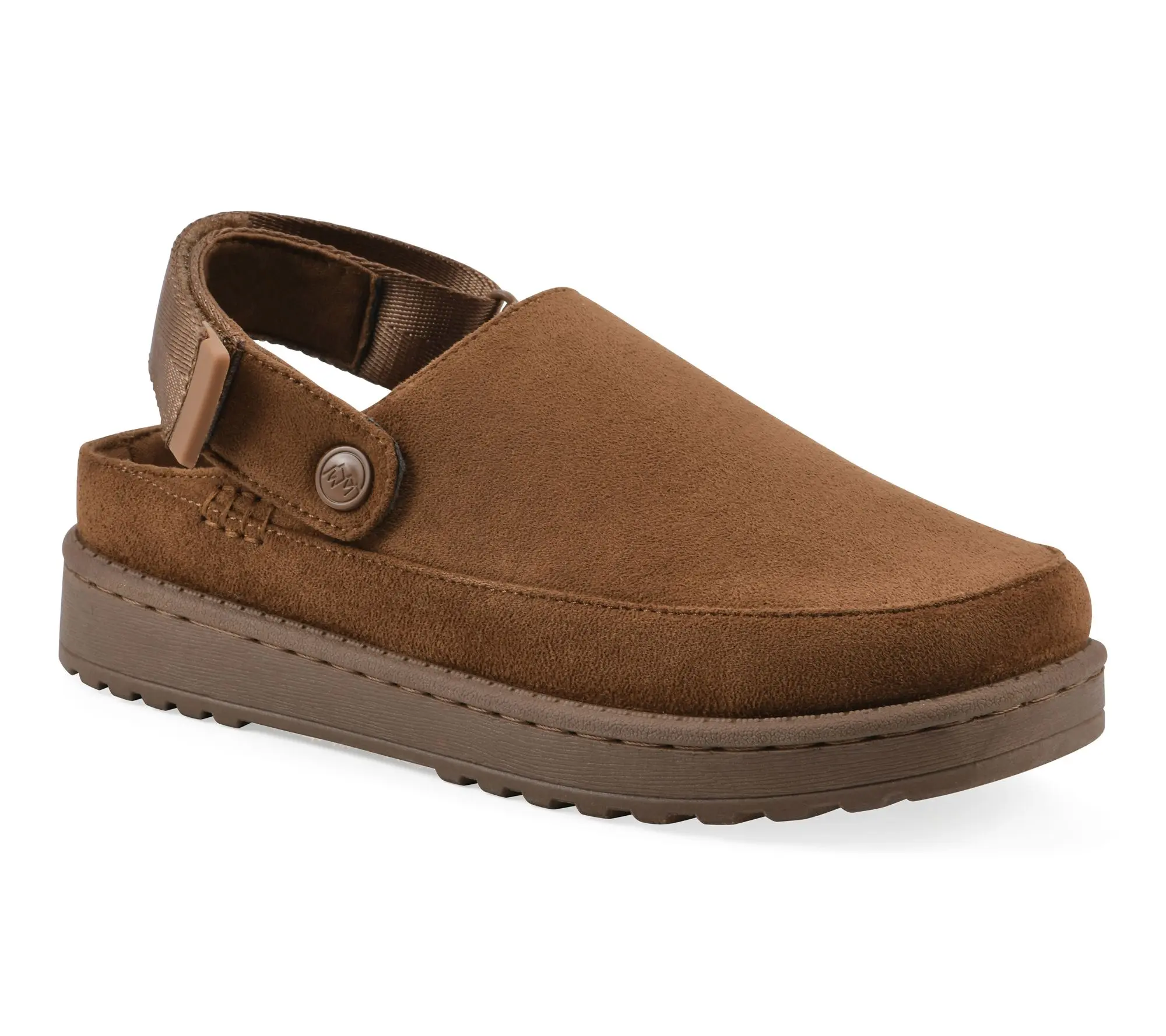 White Mountain Sling-Back Adjustable Clogs-Icebound