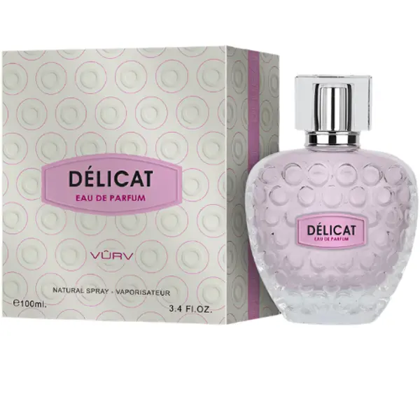 Lattafa Vurv Delicat For Women 3.4 Oz Eau De Parfum Spray