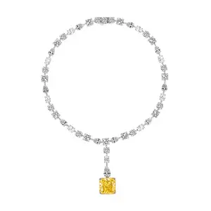 Soleil D'or Canary Yellow Necklace