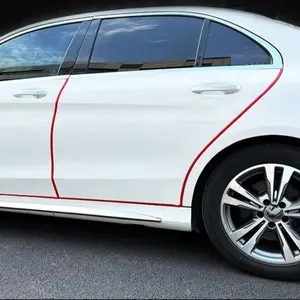 Universal Car Door Sill Protector, Anti-scratch Car Door Sill Protector, Car Exterior Accessories for SUV, Sedan, Hatchback, Commercial Vehicle, Car Accessory