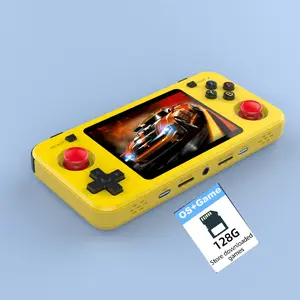 New R36H Retro Handheld Console Open-Source Linux System Classic Game Consoles 3.5 inch IPS Screen 64G Portable Video Player
