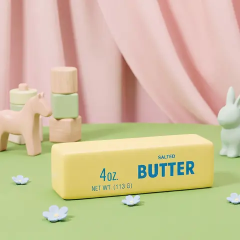 JOYIN Slow Rising Butter Stick Squishy Fidgets - Durable PU, Convenient Pocket Stress Relief Toy, Soft Squishy Companion, Hygienic Unisex Kid-Adult Fidget, 1/Regular/Jumbo Options, 8+ Years Birthday Gift