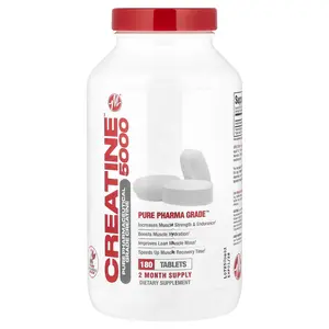Metabolic Nutrition Creatine 5000™, 180 Tablets (1,666 mg per Tablet)