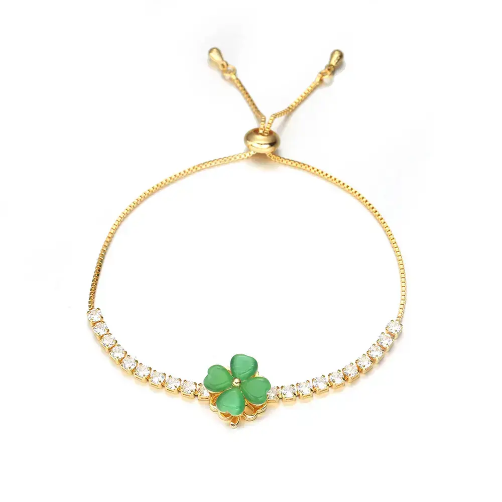 Green Jewelry Set for Women, Trendy Style Set Series Rotating Four-leaf Flower Earrings Simple Fashion Rotating JewelryGift Green Jewelry Set for Women, Trendy Style Set Series Rotating Four-leaf Flower Earrings Simple Fashion Rotating JewelryGift