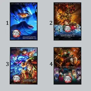 New! Demon Slayer Kimetsu No Yaiba Infinity Castle 2025 Poster