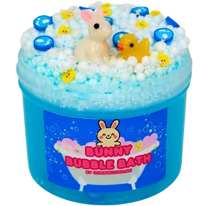 Bunny Bubble Bath 8oz Slime Floam Texture Scented Baby Shampoo