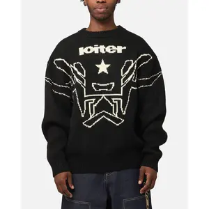 Loiter Substance Knit Sweater Black