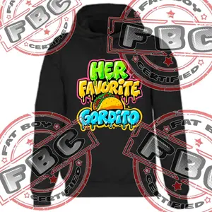 Men's Hoodie - Her Favorite Gordito Sweater Casual Classic
