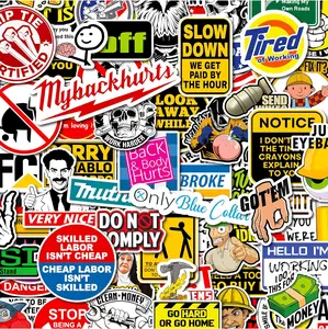 160 PCS Hard Hat Stickers for Adults (Funny Gifts) Sticker Pack for Tool Box, Water Bottle, Construction Hat, Helmet, & Hard Hat Accessories – Ideal for Welder, Electrician, Mechanic, and Blue Collar
