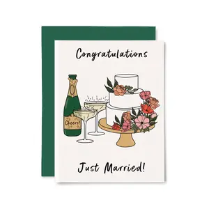 CONGRATS JUST MARRIED CARD