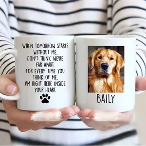 Pet Loss Gifts Dog, Personalized Dog Mug, Pet Loss Mug, Pet Bereavement Gift, Memorial Pet Mug, Dog Memorial, Dog Owner Gift, Custom Dog Mug