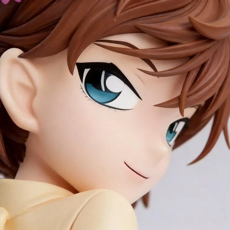 Fully Painted Detective Conan Haibara Ai Figure 18cm Anime Collectible for Desktop Decoration