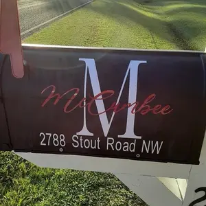 Mailbox Vinyl Decals