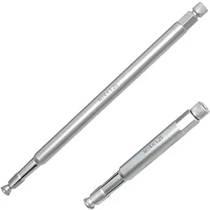 14mm Back Tap Spark Plug Thread Repair Tool M14x1.25 Thread Chase Tap Kit 2 Pack Length 5.27" and 10.3"