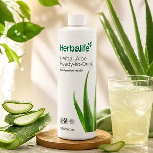Herbalife Aloe Concentrate Liquid Drink Mix - Healthcare, Gut Health & Metabolism Support Refreshing Aloe Beverage, 16.9 fl oz (500 ml)