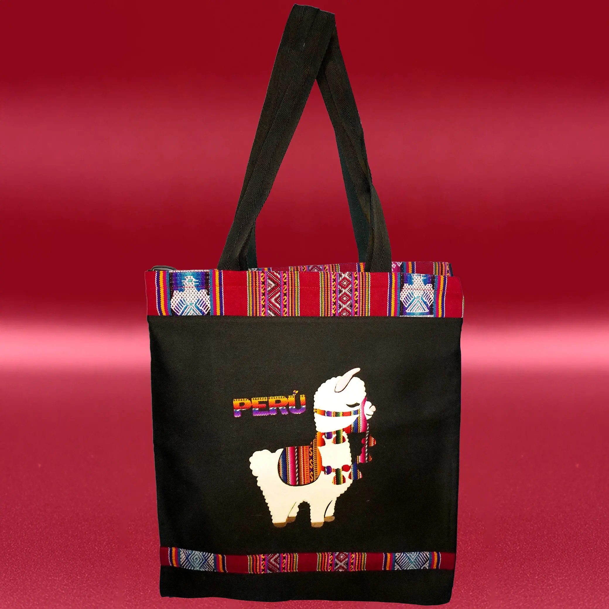 Peruvian  Tote Bag - Handcrafted with Traditional Embroidery