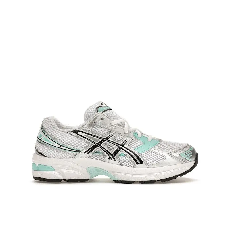 ASICS Kid's Gel-1130 White Aqua Running Shoes, from StockX