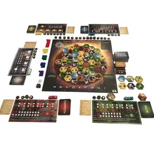 Last Days of Athobrae: 2-5 Player Hybrid Luck-Strategy Sci-Fi Adventure Board Game - Dying Planet & Spaceship - Intense Competition & Suspense - Light RPG