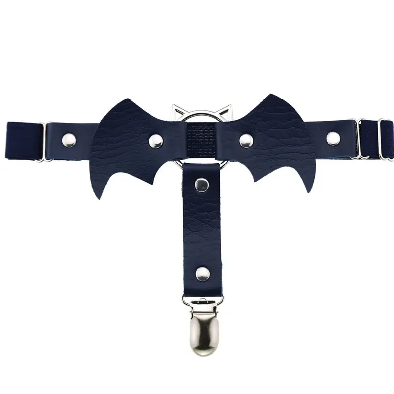 leather garter belt set