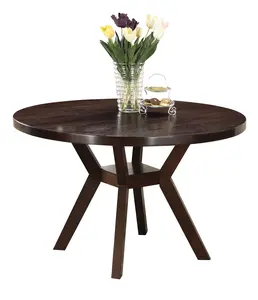 Dreamzon Drake Espresso Finish Dining Table