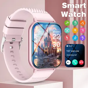 Smart Watch Wireless Calling/messaging, Multi-Sport Modes, Call & Message Alerts, Custom Wallpaper, Compatible iOS/android, Health Smartwatch