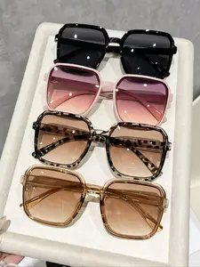 Women's Sunglasses Set, Trendy Styling Sunglasses, Perfect for Beach Surfing, Daily Outings, Commuting, Music Festivals, Stylish & Cool Design