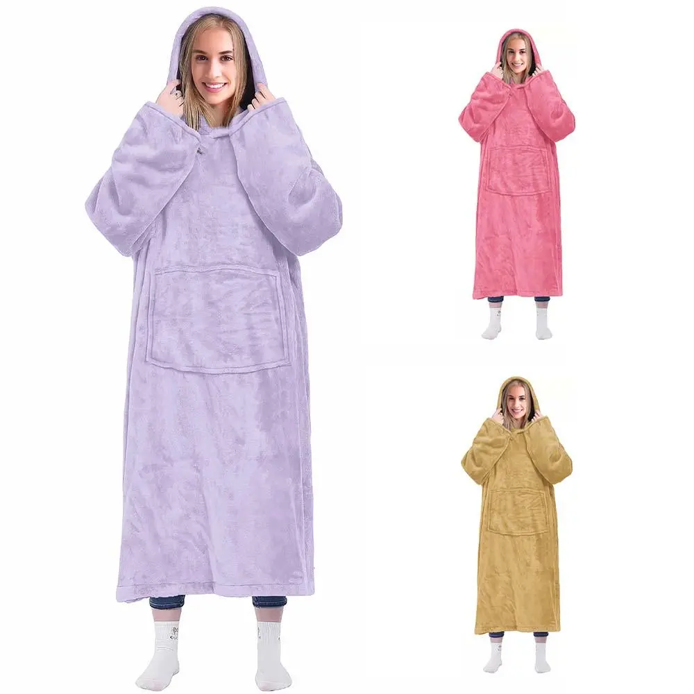 hoodie blanket，Wearable Blanket，Women's Hooded Blanket Sweatshirt, Wearable Oversized Throw, Warm Long Sleeve Pullover, Soft Cozy Blanket, Valentine's Day & Christmas Gift，Christmas Gift,Valentine's Day gift, Surprise Blanket
