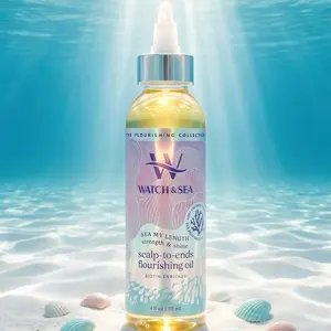 “SEA MY LENGTH” Strength & Shine Scalp-to-End Flourishing Oil Biotin Enriched Haircare Moisturizing