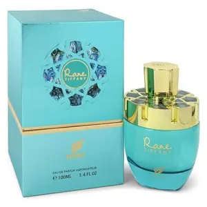 Afnan Rare Tiffany Women's EDP Fragrance, 3.4 fl oz Rose Blend with Sweet Musk, New in Box