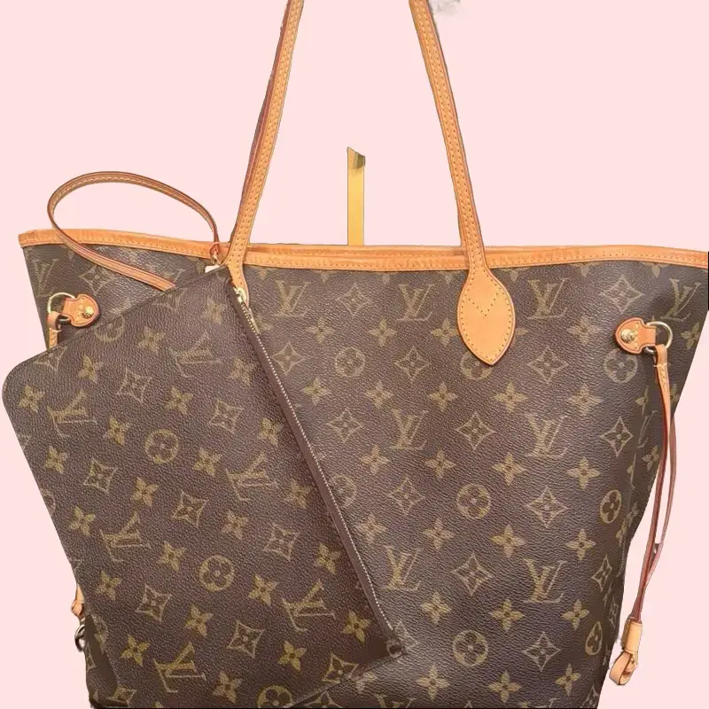 Pre-owned Louis Vuitton Canvas FINAL SALE Small leather goods Monogram MM 2014 Neverfull